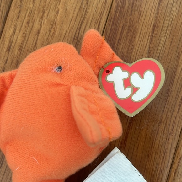 Vintage 1990s McDonald’s Happy Meal Toy Ty Goldie Goldfish Teenie Beanie Baby - Picture 8 of 14